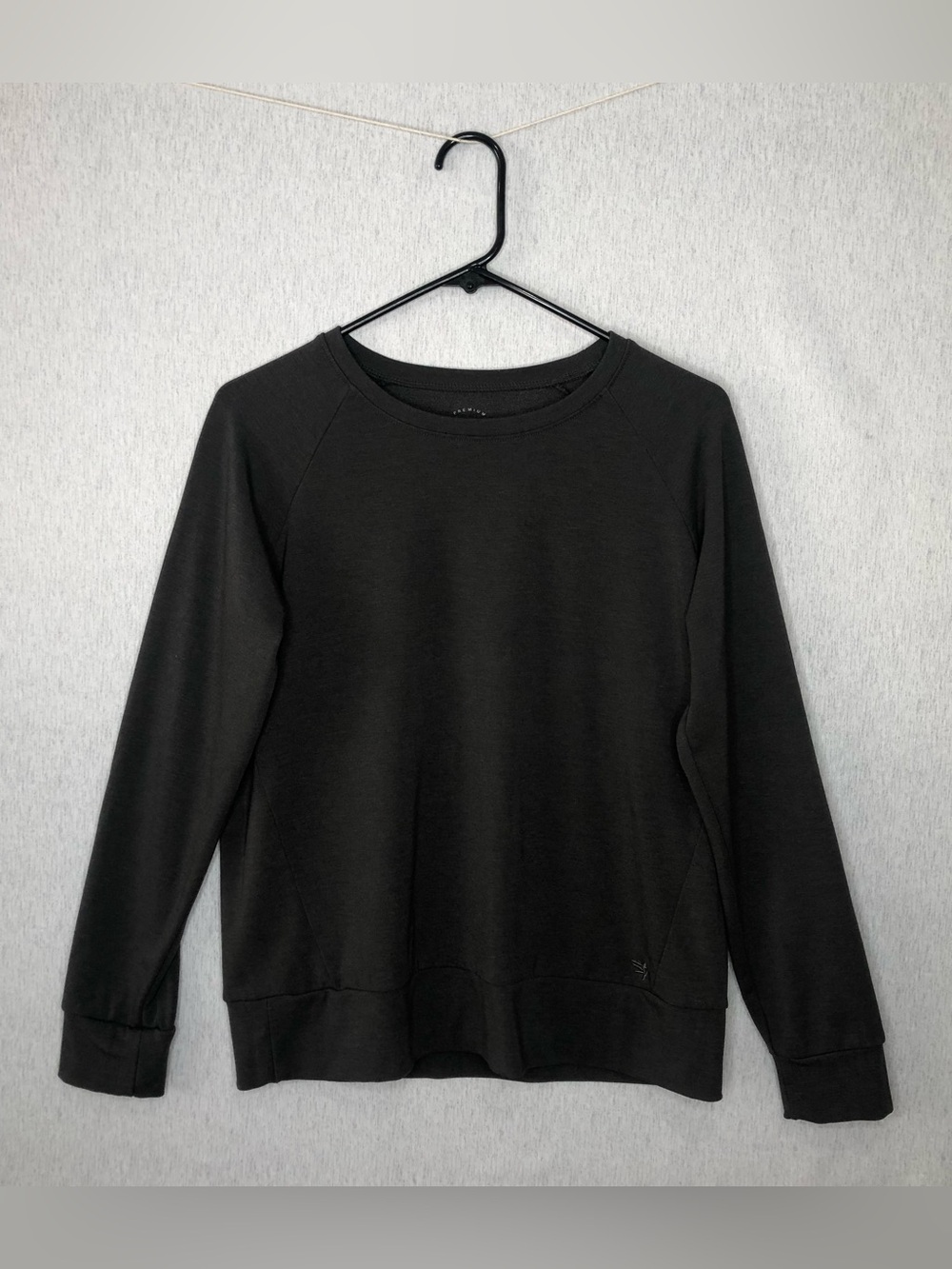 Cozy Earth Gray Bamboo Blend Lounge Top S Super Soft Pajama Pullover Sweatshirt
